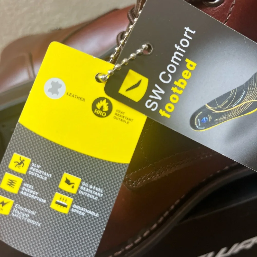 SUREWAY Men's 6” Leather Chukka Boots - Picture 10 of 14